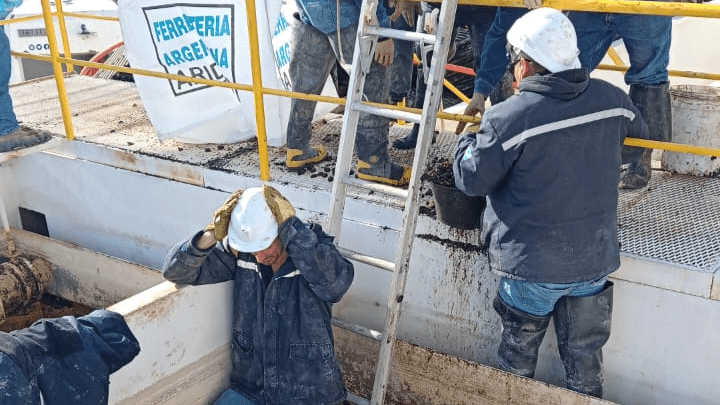 cooperativa rawson mantenimiento planta agua