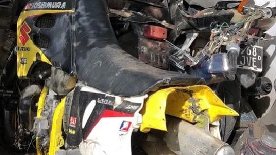 repuestos motos robadas