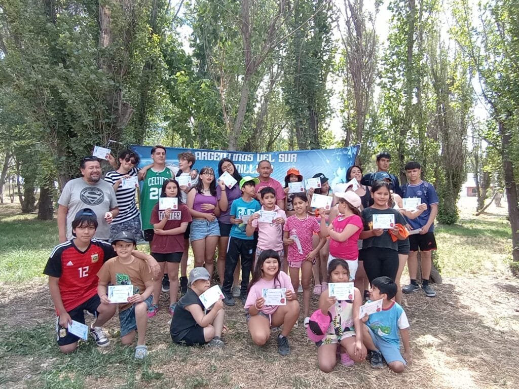 argentinos del sur entrega de certificados basquet