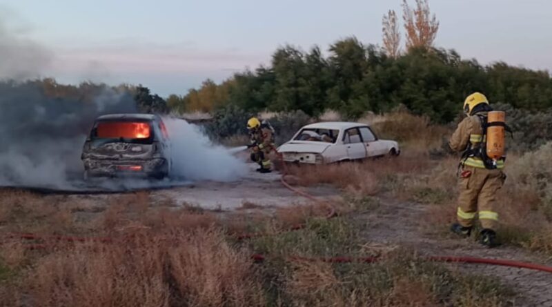 Volkswagen Fox quemado