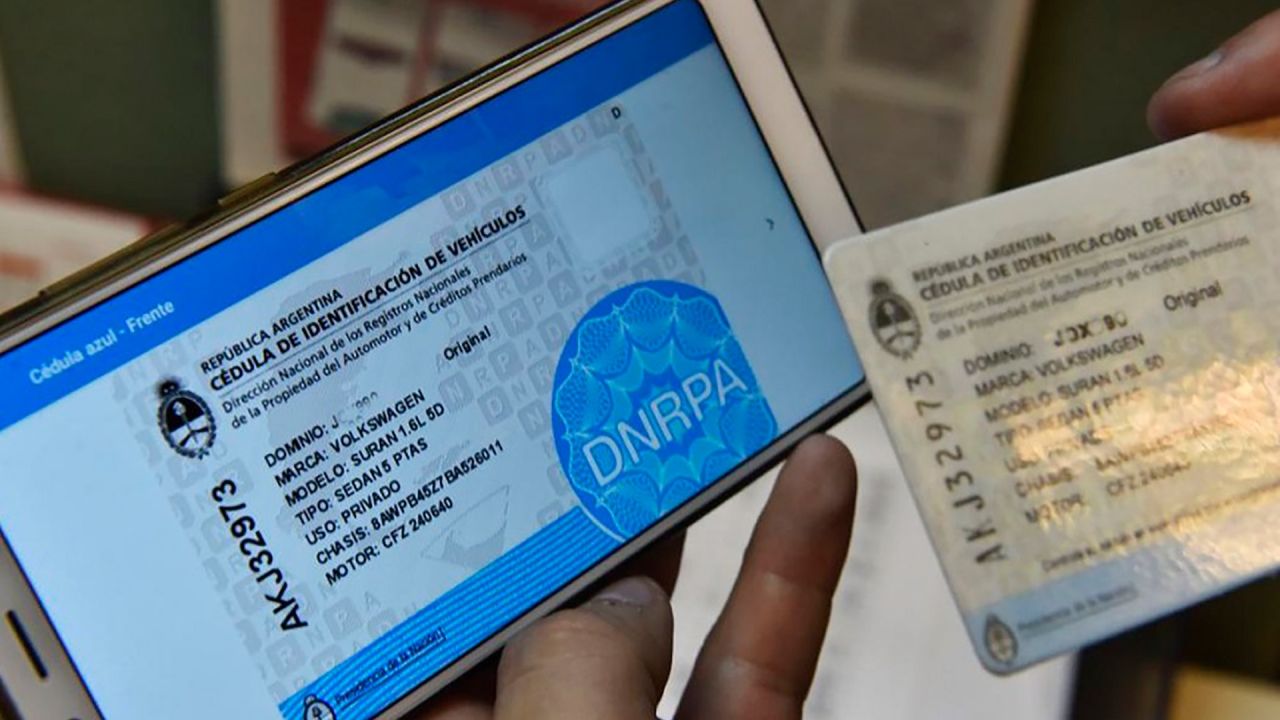 Fin de la cédula azul