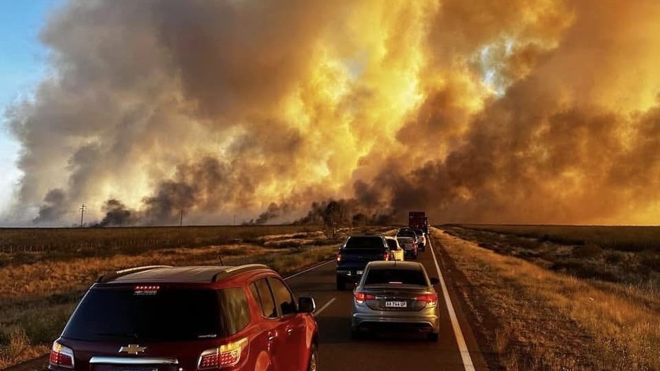 incendio ruta 3