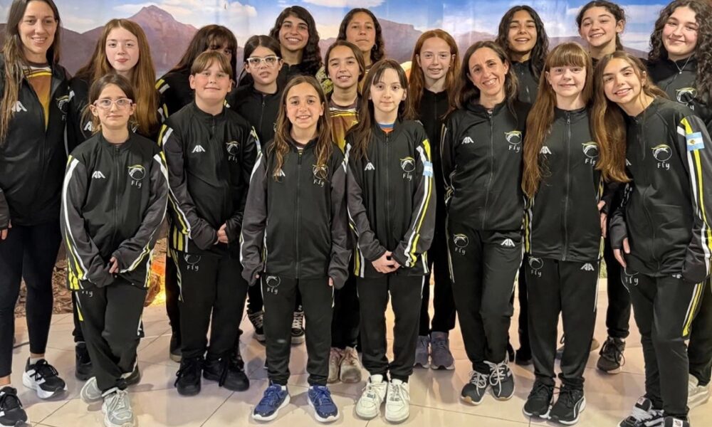 Gimnastas de Fly representarán a Chubut en Nacional de Trampolín de Catamarca